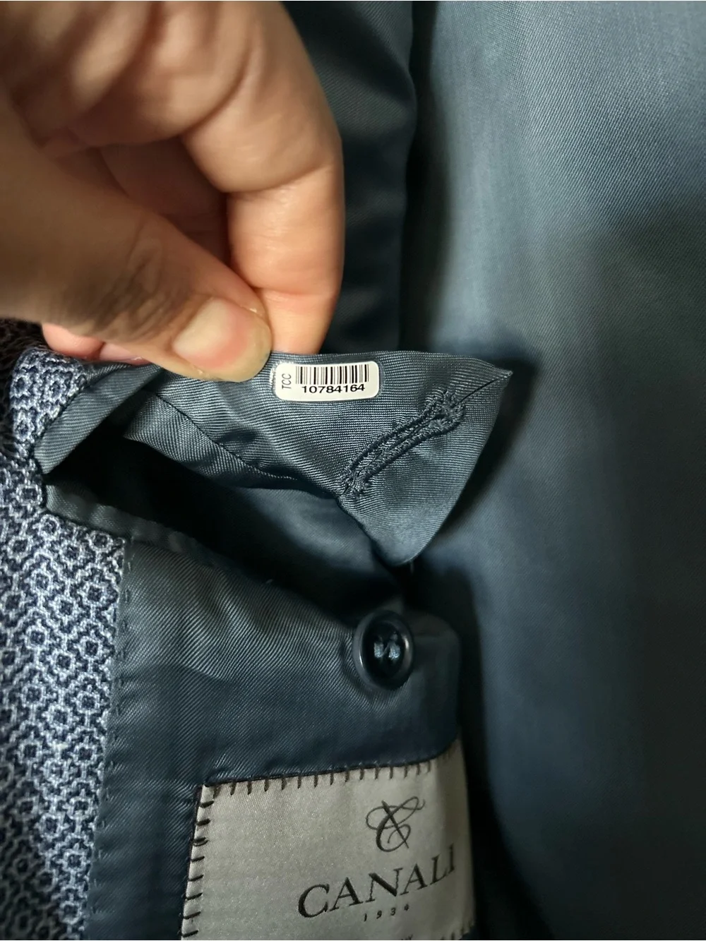 Canali Textured Wool-Blend Sport Coat/ Blazer Made in Italy